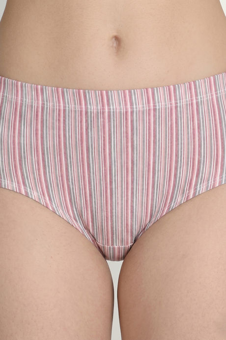 Zivame Medium Rise Full Coverage Hipster Panty (Pack of 3) -  Multicolor — image 5